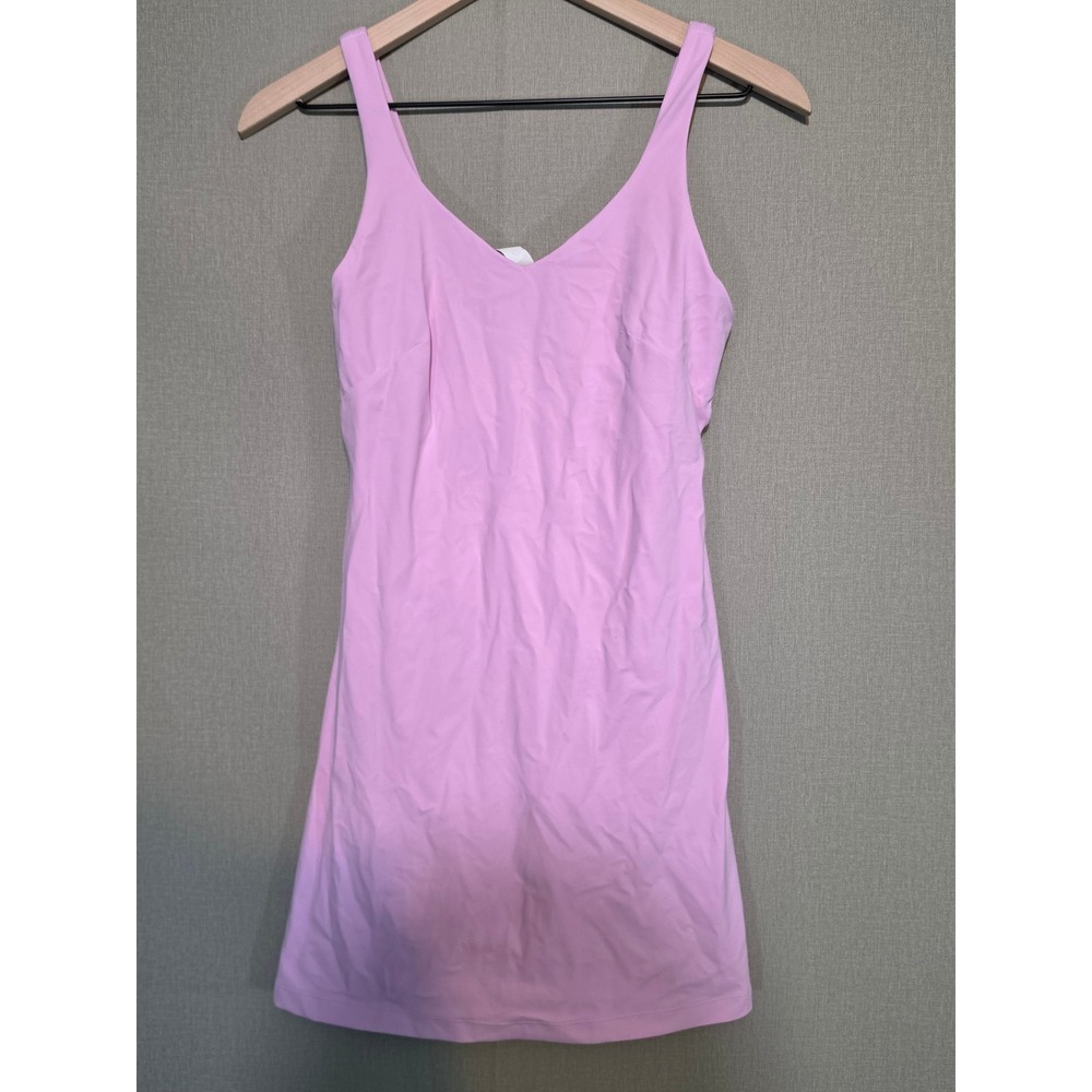 Lululemon Everlux Court Rival Tennis Dress Lilac Pink Size 6 LW1EI0S